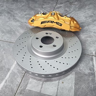 Mercedes Benz C200 Car Brake Calipers Upgrade 6 Pot Claipers and 355mm Disc