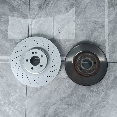 Mercedes Benz C200 Car Brake Calipers Upgrade 6 Pot Claipers and 355mm Disc