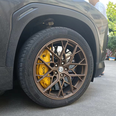 Κιτ δαγκάνας φρένων 420mm*36mm Κίτρινο Μεγάλες δαγκάνες 10 εμβόλων Ταιριάζει για NIO EC6