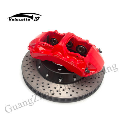Επαναρρύθμιση υψηλής απόδοσης 6-Pot Bake Caliper Big Brake Kit GT6 για 18-21 ίντσες τροχούς 350-405mm Dish BMW
