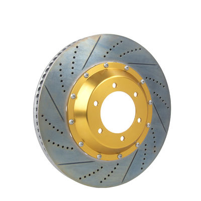 Αυτοκίνητο υψηλής ποιότητας για την Brembo 19Z Κίτρινο χρώμα Συσκευές φρένων για την Honda